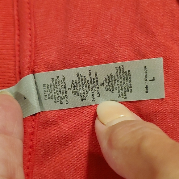 •Next Level•'Stronger Together' promo tee•LRG.•red & white short sleeve•NWOT• - Picture 4 of 14